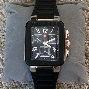 Michele Chronograph Watch - Deco Sport Rubber